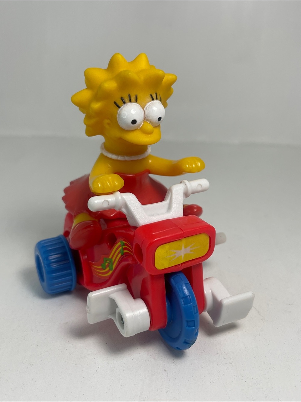 Rare! THE SIMPSONS 1990 ACTION WIND UP LISA  Works! Vintage!